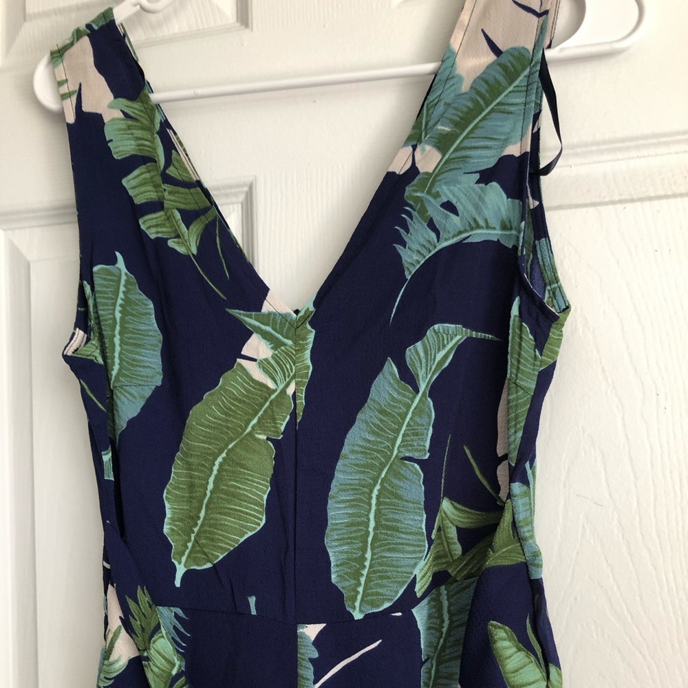 🎉HP🎉NWT Palm Print Jumpsuit by AX PARIS ASOS - Picture 4 of 6